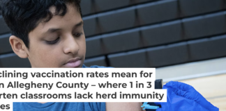 Unvaccinated individuals face 140 times higher risk of contracting measles. Sarah L. Voisin/The Washington Post via Getty Images